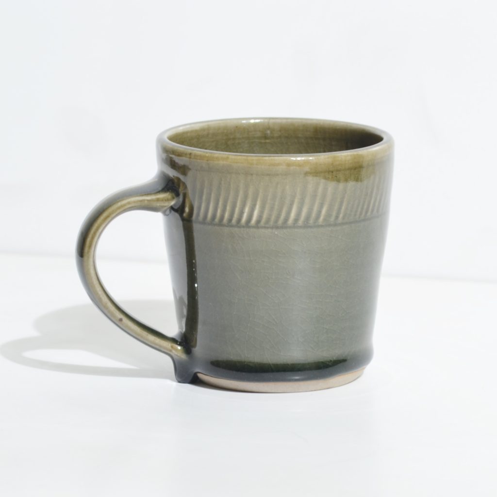 Reduction fired mug