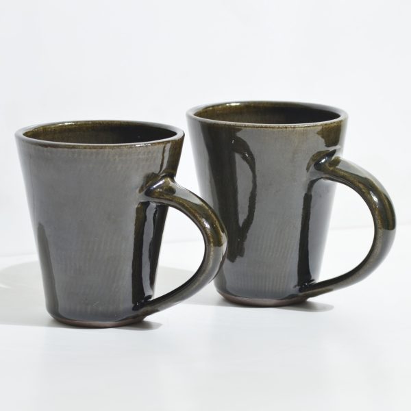 Coffee Mug Set - Crackle Celadon - Image 3