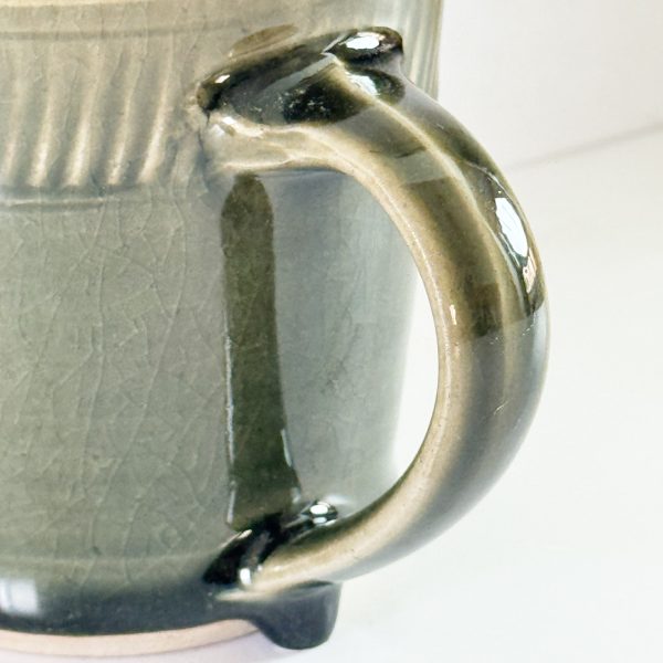 Drip Mug 01 - Crackle Celadon - Image 2