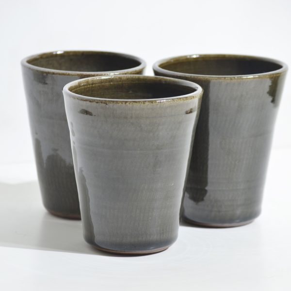 Tall Tumblers Set - Crackle Celadon