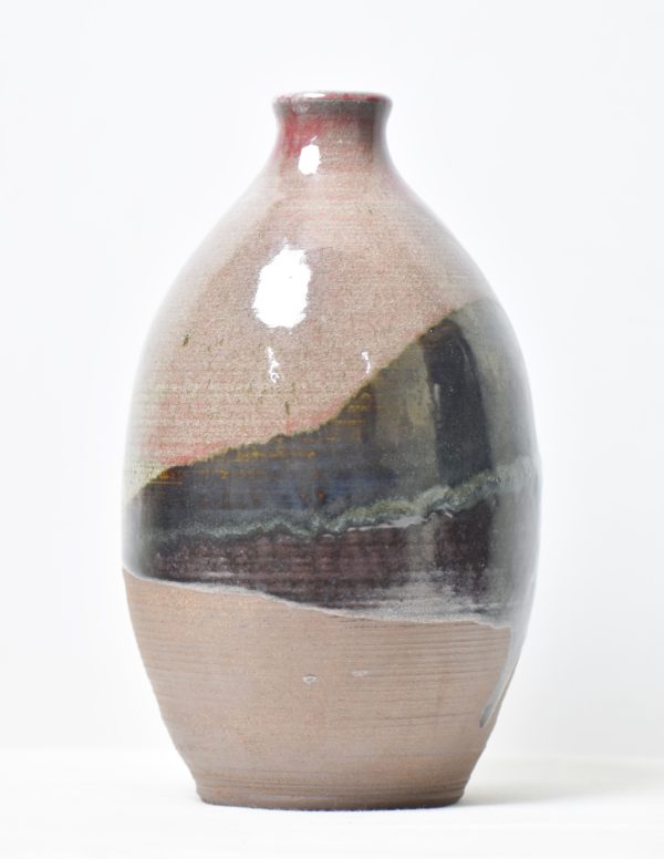 Copper Red and Tenmoku Vase - Image 2