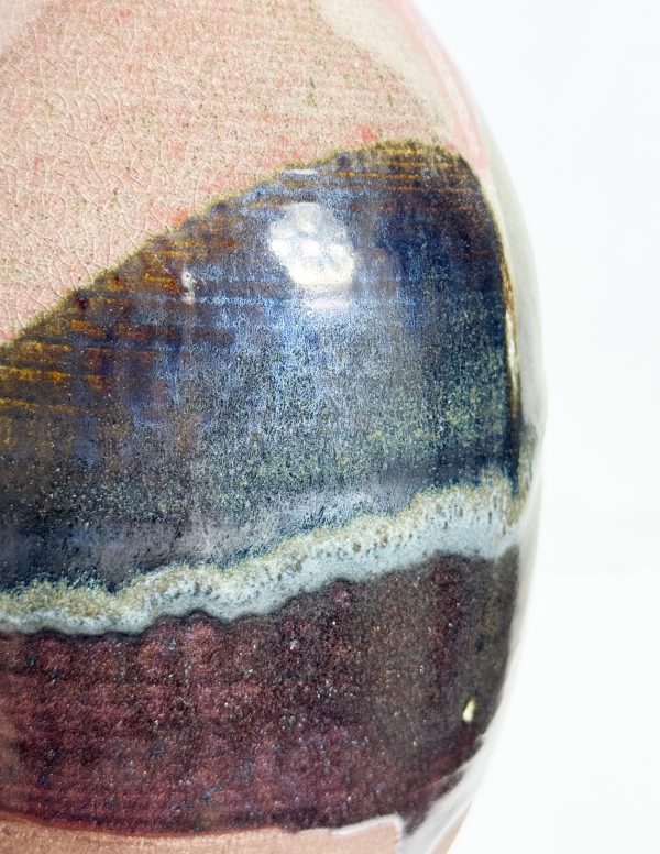 Copper Red and Tenmoku Vase - Image 7