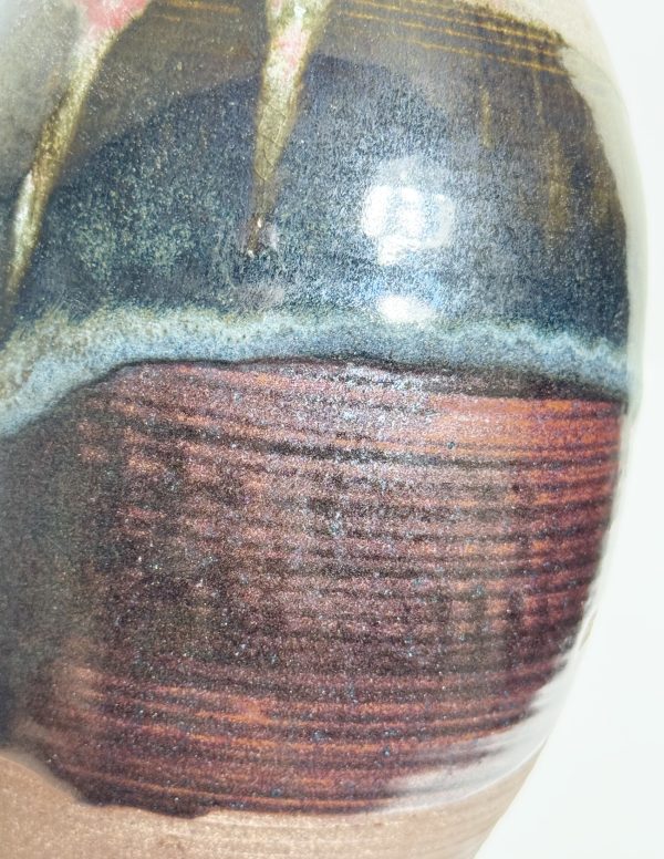 Copper Red and Tenmoku Vase - Image 4