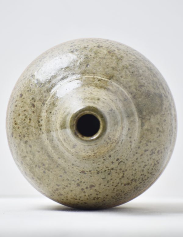 Wood Fired - Celadon Vase - Image 4