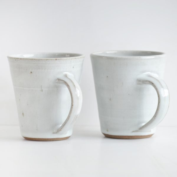Coffee Mug Set - Speckled White