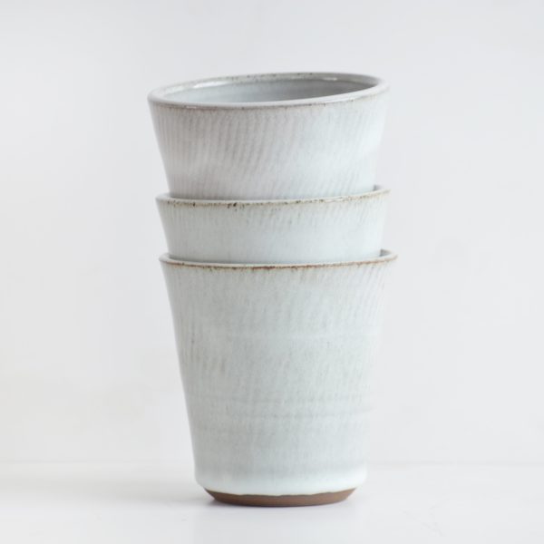 Small Tumblers Set - Speckled White